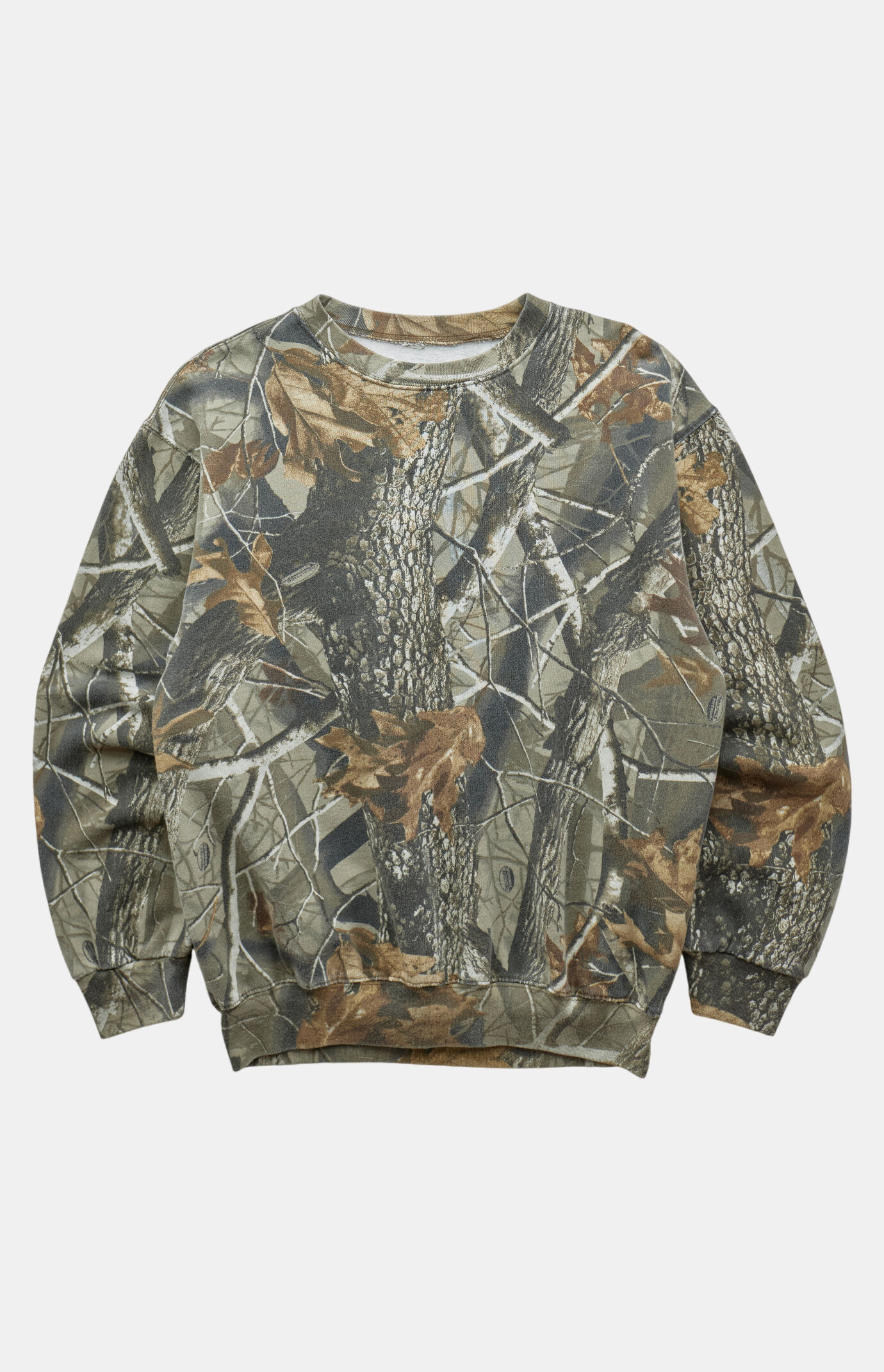 PS VINTAGE 2000s Camo Crew Neck Sweatshirt