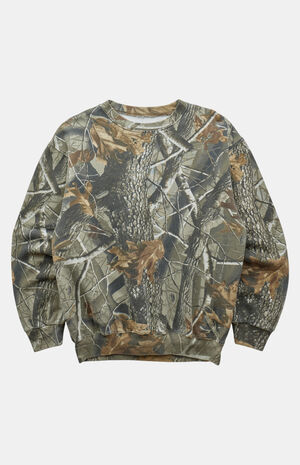 2000s Camo Crew Neck Sweatshirt image number 1