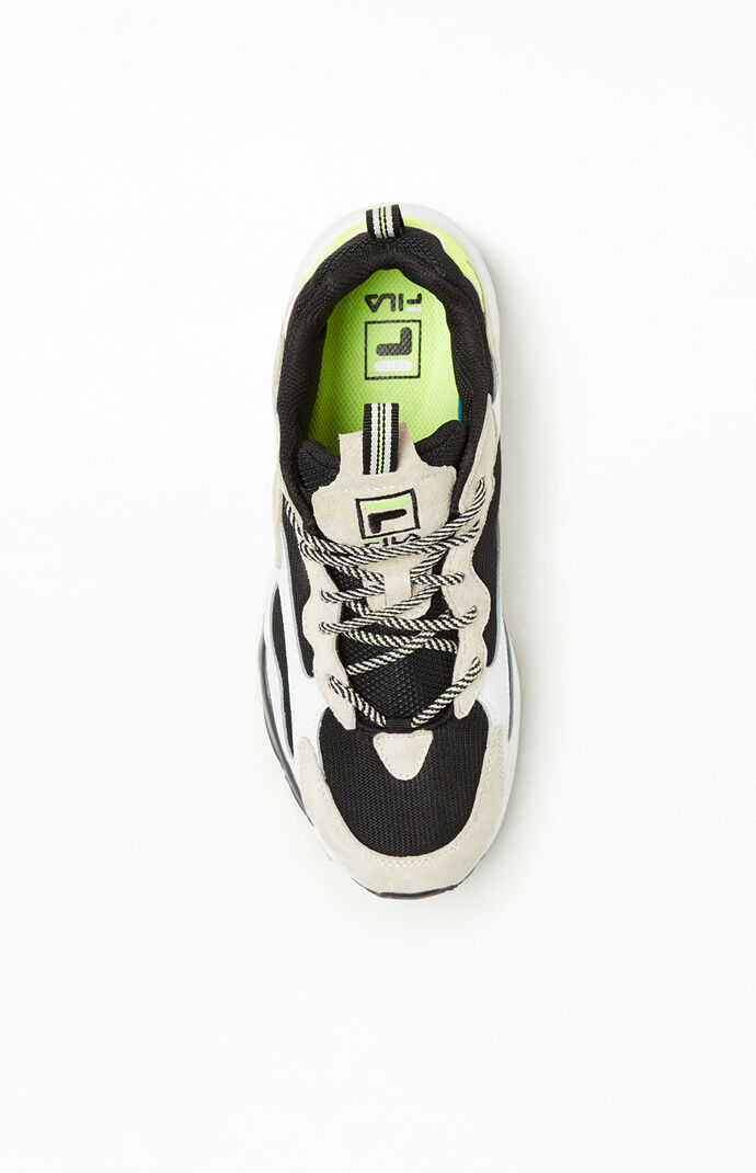 Black Multi Ray Tracer Sneakers