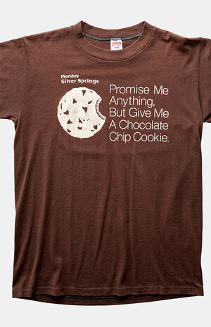 80s Chocolate Chip Cookie Graphic T-Shirt image number 3