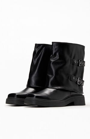 Women's Black Unmatched Boots image number 2