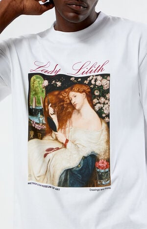 x PacSun Dante Gabriel Rossetti Lady Lilith T-Shirt image number 2