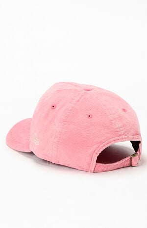 Pink Atlanta Braves Corduroy 19TWENTY Strapback Hat image number 3