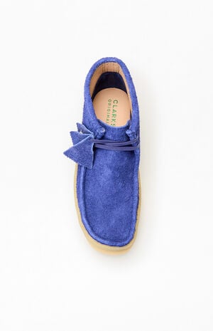 x Hidden NY Blue Suede Wallabee Cup Boots image number 5