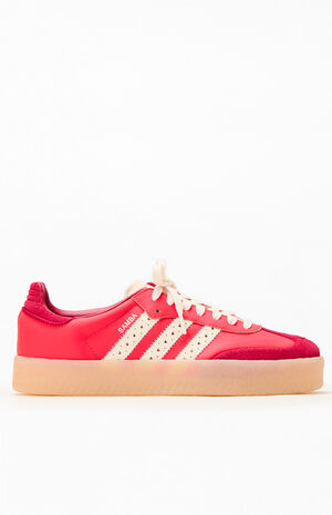 Women's Red Sambae Sneakers image number 1