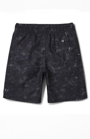 Kids Straight Shark Pool Shorts image number 2