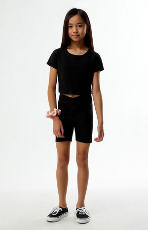 PAC WHISPER Active Black Crew Neck T-Shirt image number 4