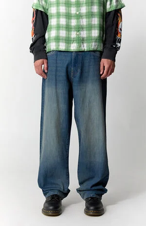Dylan Baggy Jeans Dark Indigo Wash image number 2