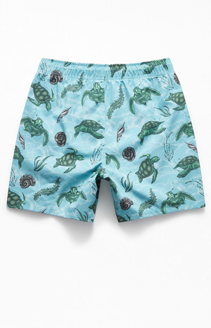 sea turtle swim trunks