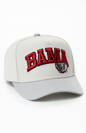 Mitchell Ness NCAA Alabama Crimson Tide Pinch Snapback Hat PacSun
