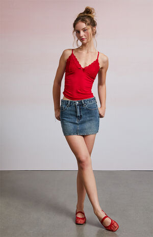 Eve Lace Trim Tank Top image number 1