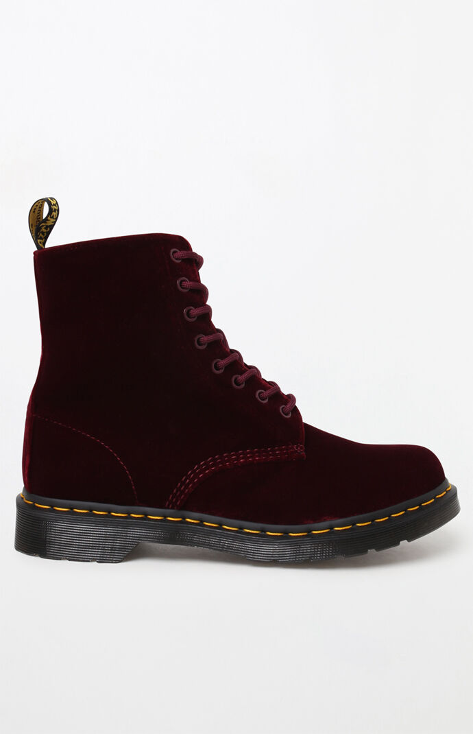 Pascal Velvet Boots