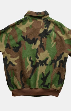 '90s Camo Fleece Jacket image number 3