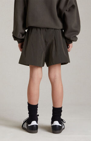 Essentials Ink Crinkle Nylon Running Shorts image number 5