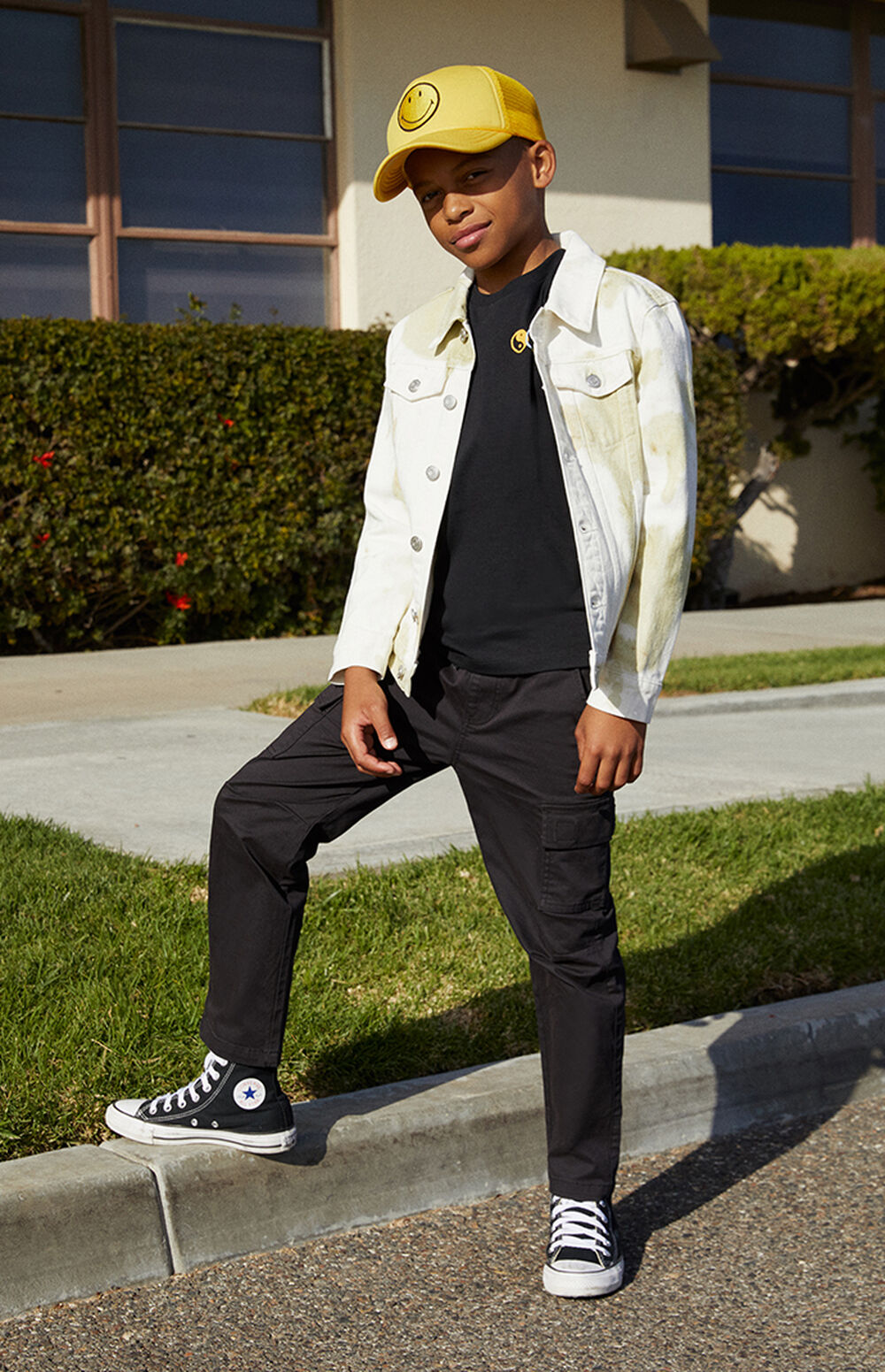 PacSun Kids Elastic Waist Cargo Pants PacSun