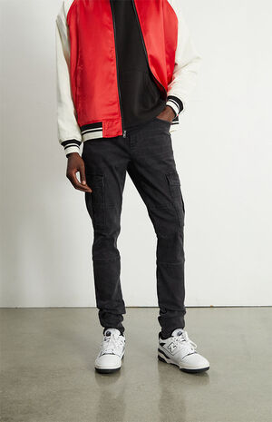 Blacked Stacked Skinny Jeans Blacked Stacked Skinny Jeans image number 2