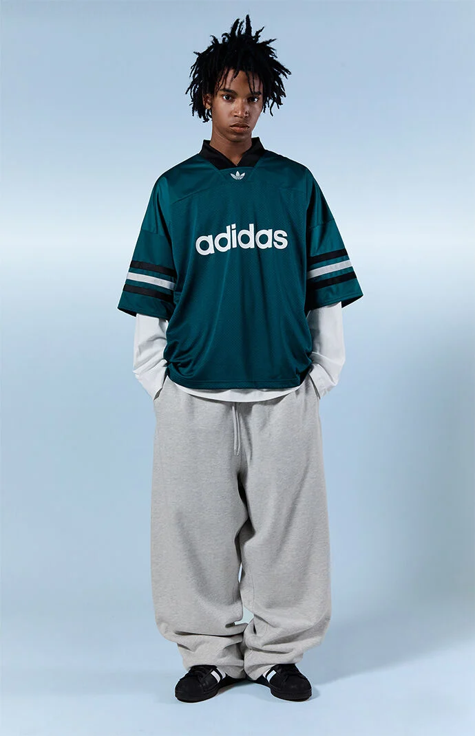 Pacsun Heather Gray Fleece Extreme Baggy Sweatpants