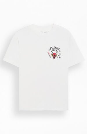 x Stranger Things Hellfire Club Cropped T-Shirt image number 2