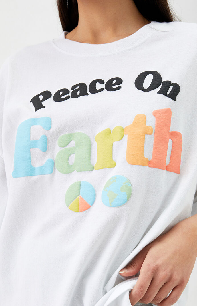 Peace On Earth Recycled T-Shirt