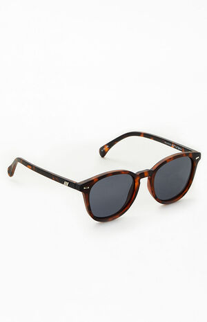 Tortoiseshell Bandwagon Round Sunglasses image number 1