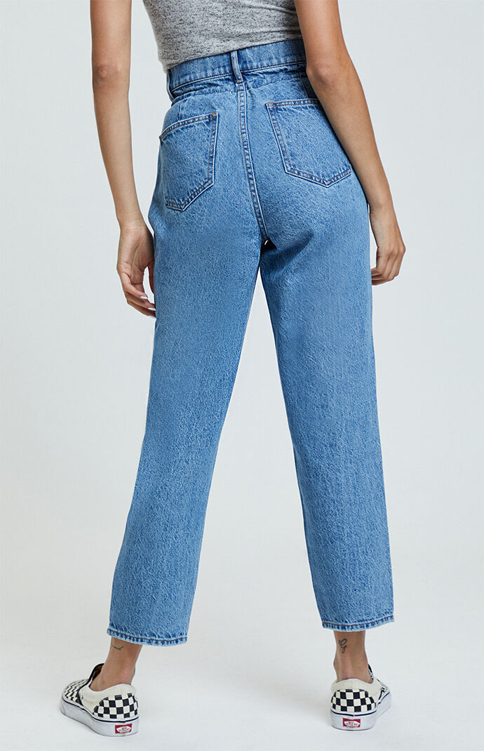 Shoe Blue Mom Jeans