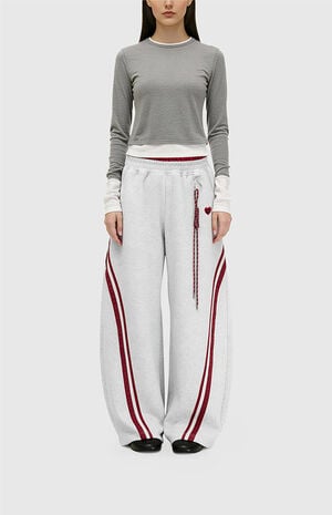 Basic Baggy Barrel Sweatpants image number 3