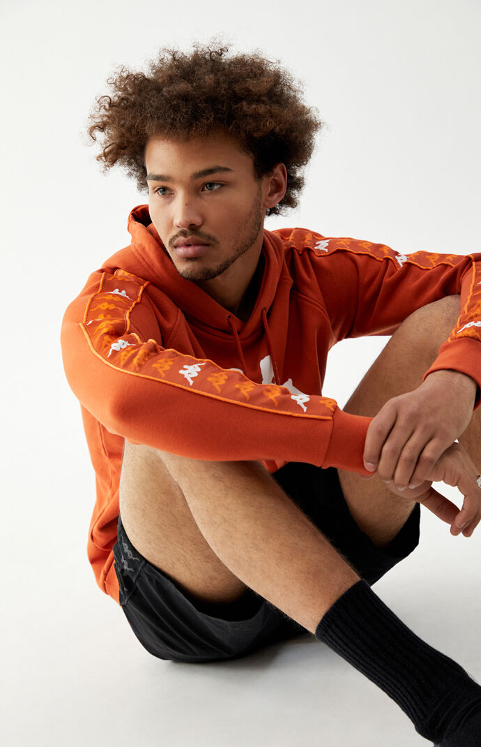 Orange 222 Banda Hurtado 3 Hoodie
