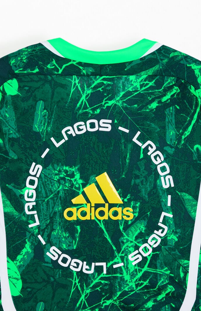 adidas Green Short Sleeve Jersey