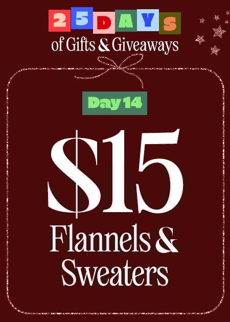 $19 Flannels & Sweaters