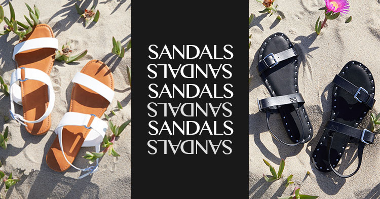 pacsun rainbow sandals