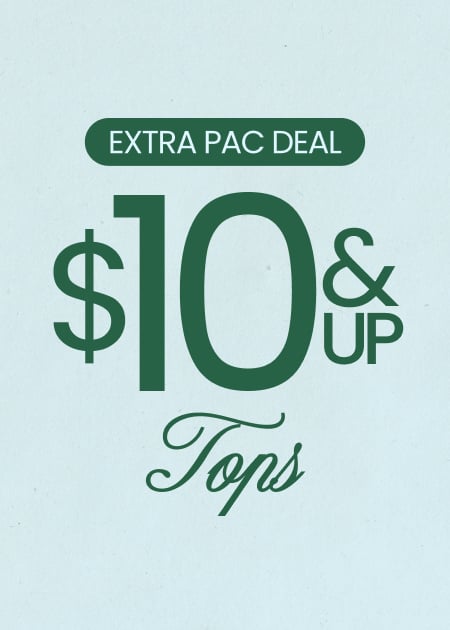 $10 & Up Tops
