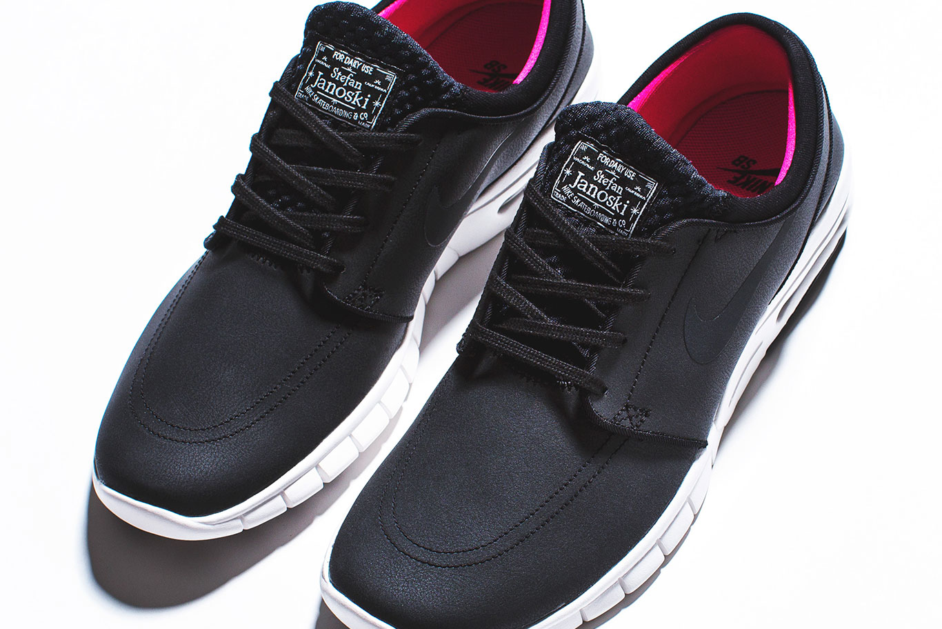 Janoski Leather Black Czech SAVE 46% -