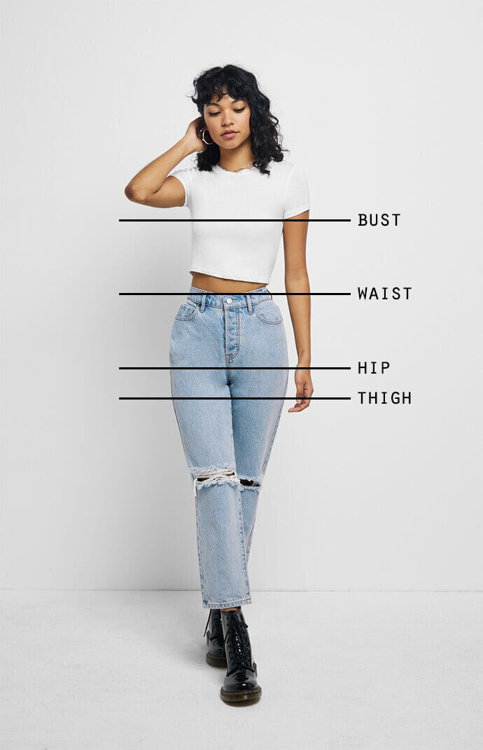 pacsun jean sizing