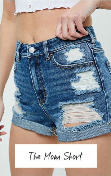 cute distressed shorts