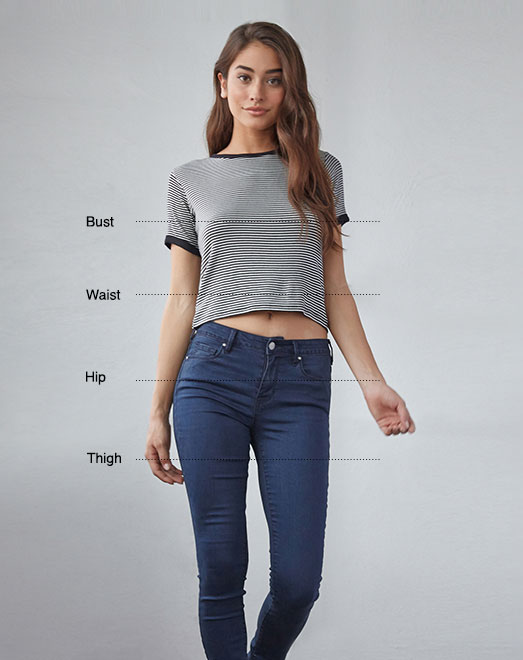 Pacsun Skirt Size Chart