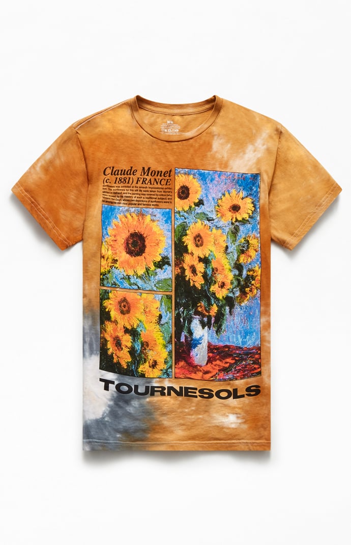 Washed Monet Tournesols T Shirt