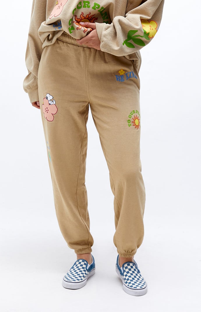 Snoopy sweatpants sales