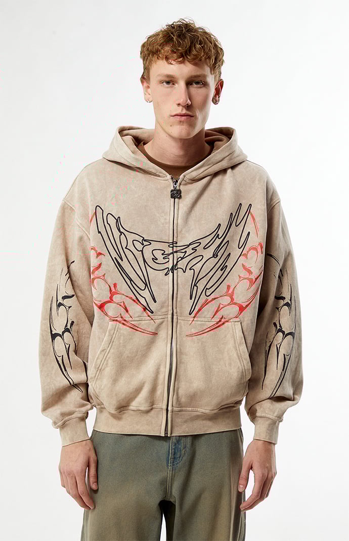 Nightlab Night Moon Full Zip Hoodie | PacSun