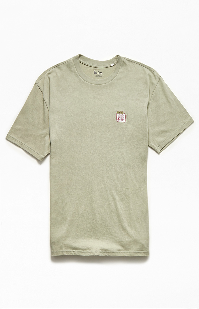 mentally gone embroidered tee