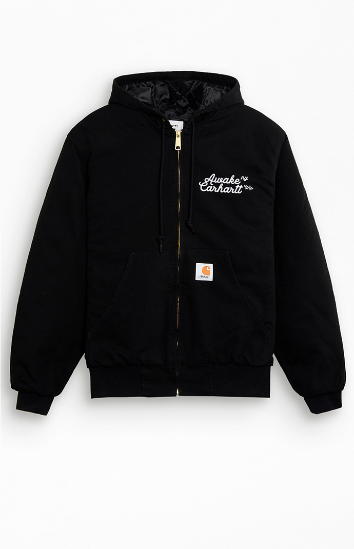 24時間限定値下げ [Mサイズ]Carhartt×Awake NY スタジャン Awake NY x Carhartt Full Zip Hoodie | Pacsun
