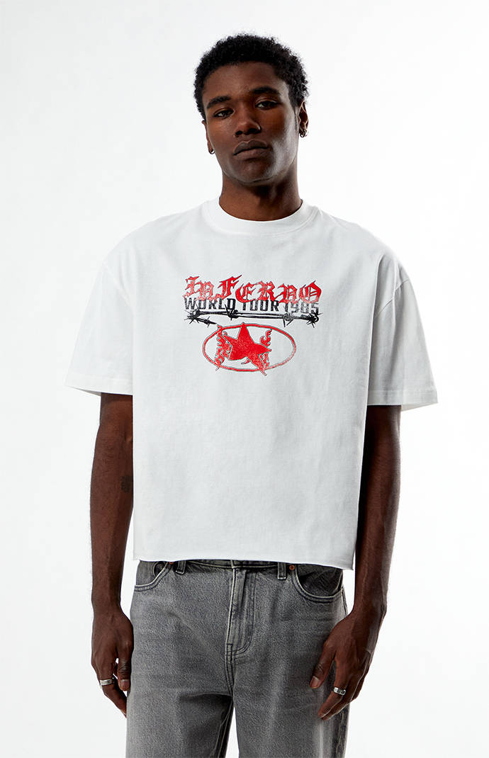 Pacsun World Tour Cropped Boxy T-Shirt | PacSun