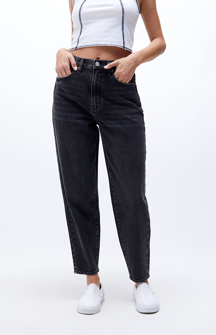 PacSun Black High Waisted Balloon Jeans 