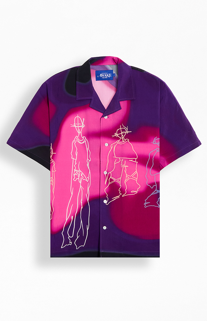 Awake NY Neon Camp Shirt | Pacsun