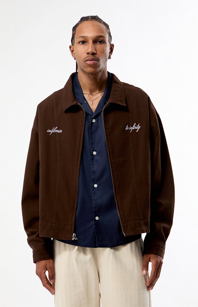 Pacsun California See Seam Zip Up Jacket | Pacsun