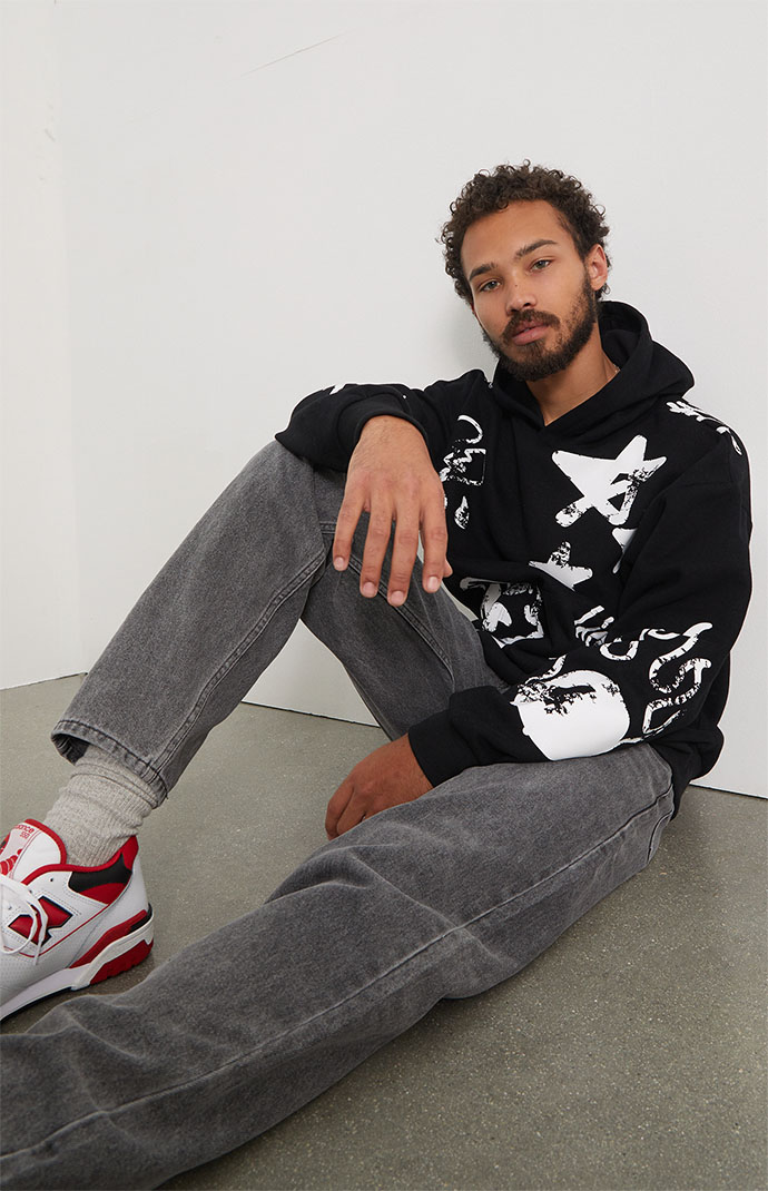Pacsun paradise chaos art hoodie outlet
