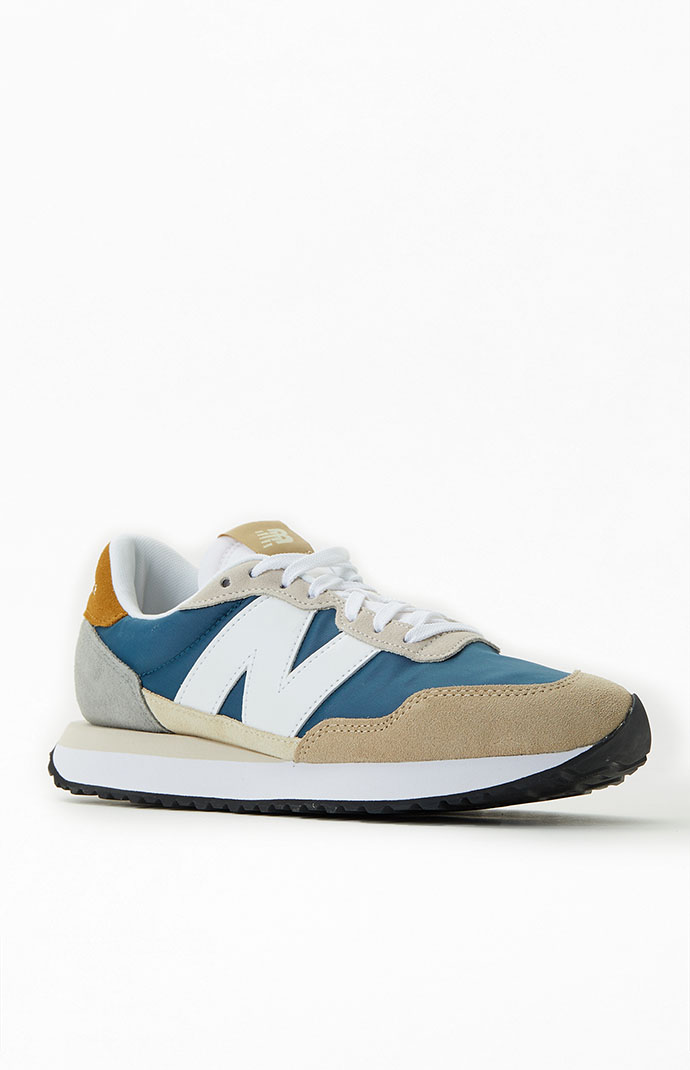 New Balance Tan u0026 Blue 237 Shoes | PacSun