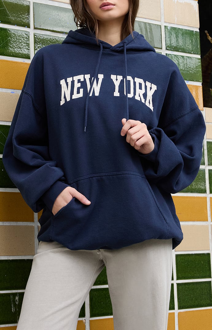 John Galt Christie New York Oversized Hoodie | Pacsun