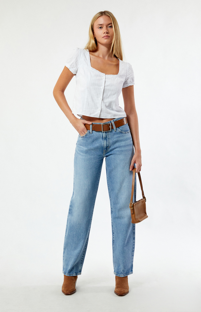 Levi's Light Indigo Riveting '94 Baggy Jeans | PacSun