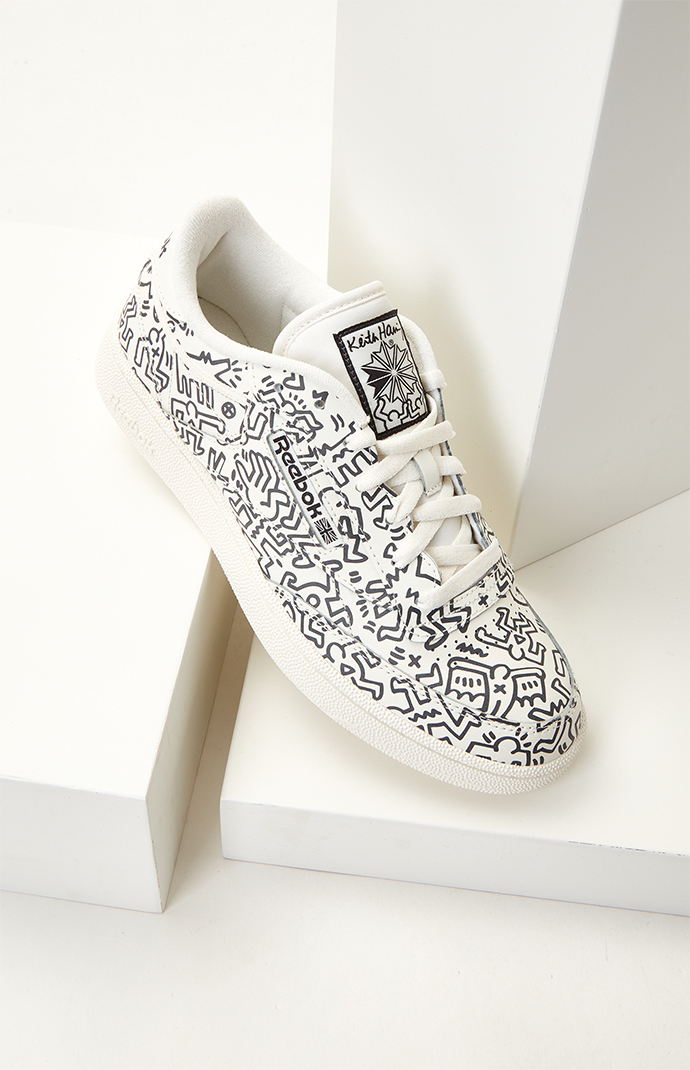 Reebok x Keith Haring Club C Shoes | PacSun