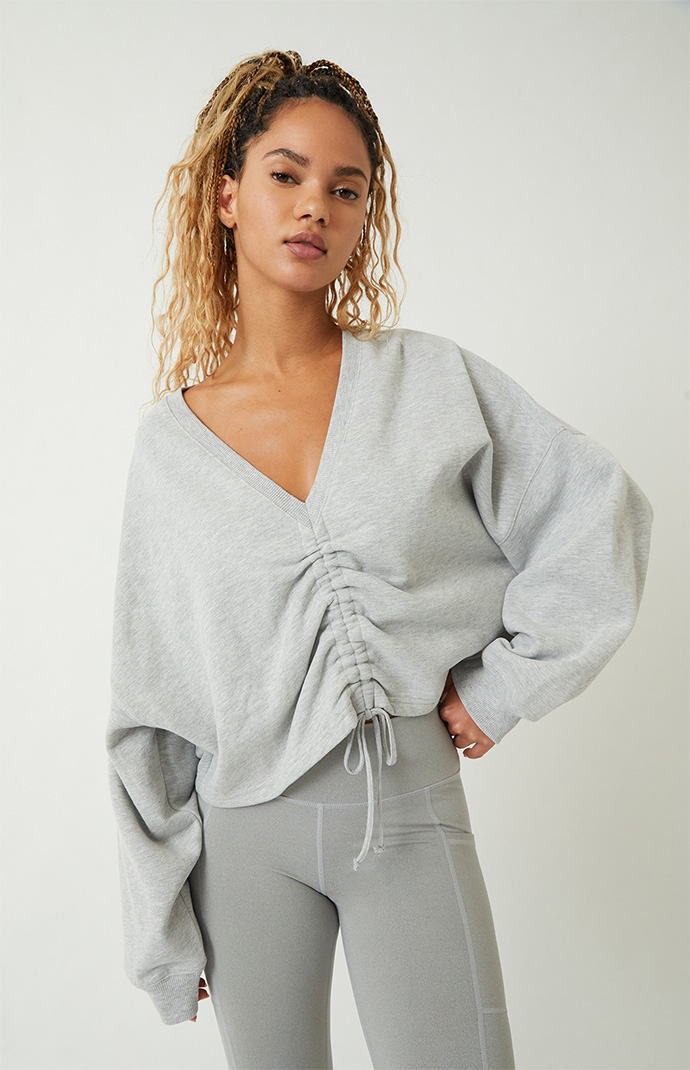La hearts hailey vintage pullover sweatshirt store